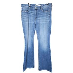 Levis 515 Bootcut Jeans Womens Size 14 Medium Wash‎ Blue Mid Rise Denim Pants